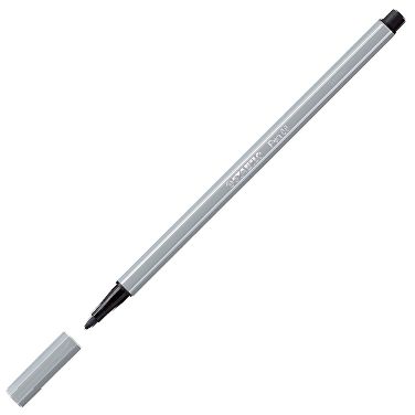 C/10 ROTULADOR STABILO PEN 68 GRIS MEDIO Nº95 PUNTA 1,0MM