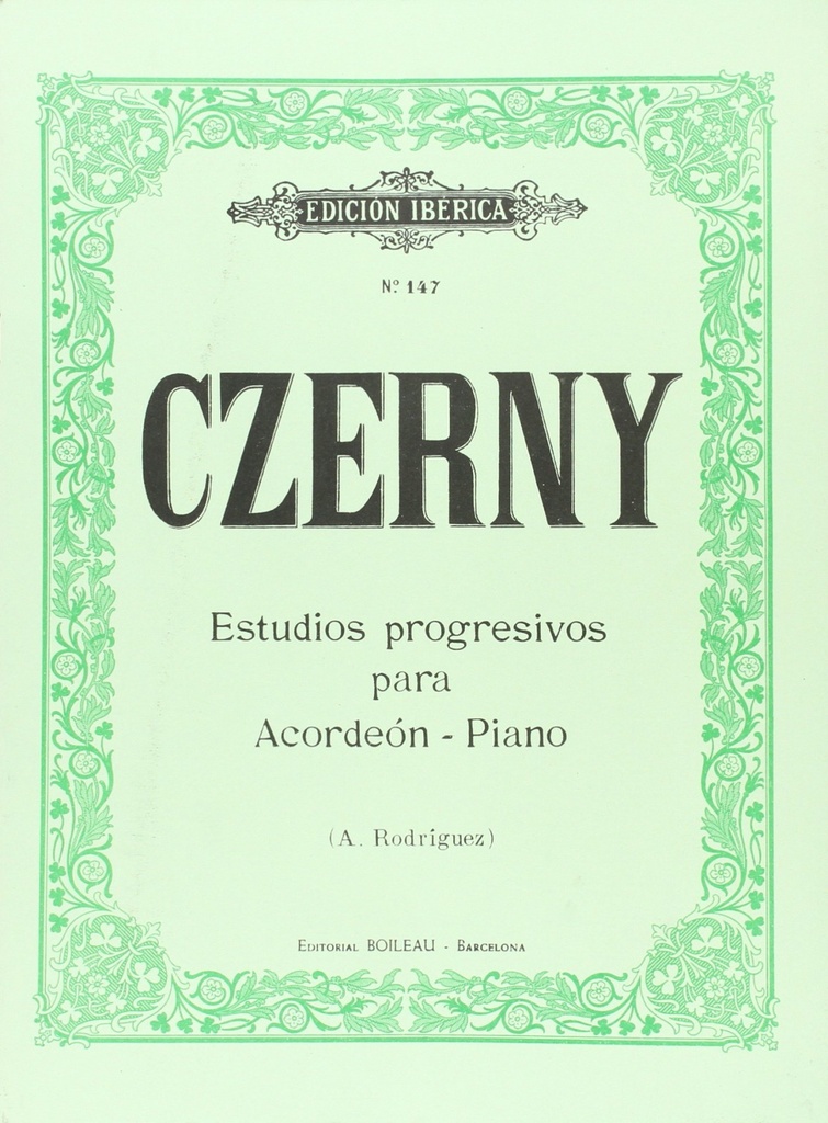 Estudios para acordeón-piano