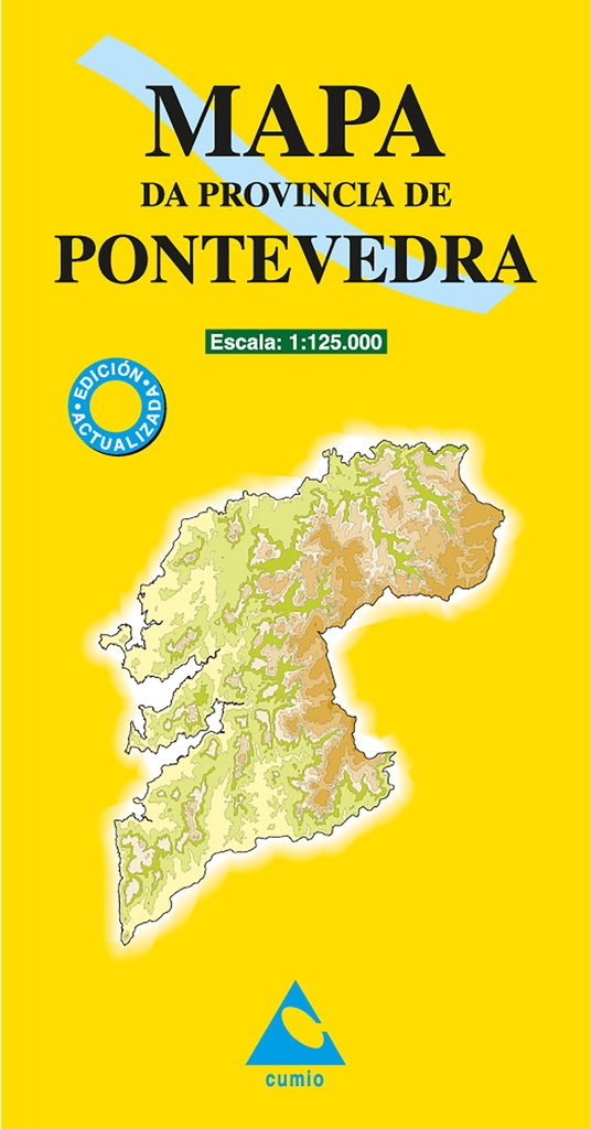 Mapa provincia Pontevedra