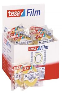 C/30 rollos tesafilm standard 33mx15mm bolsita tesa