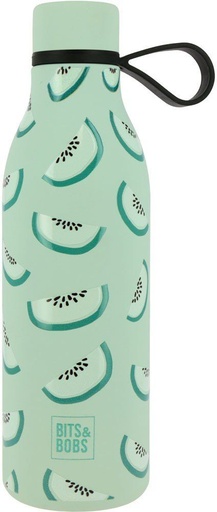 BOTELLA TERMICA B&amp;B KIWI 7,4x24x7,4cm
