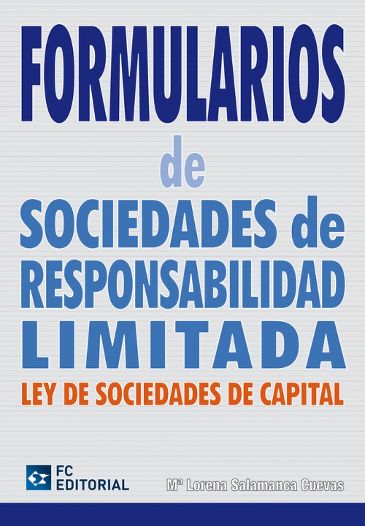 Formularios De Sociedades De Responsabilidad Limitada