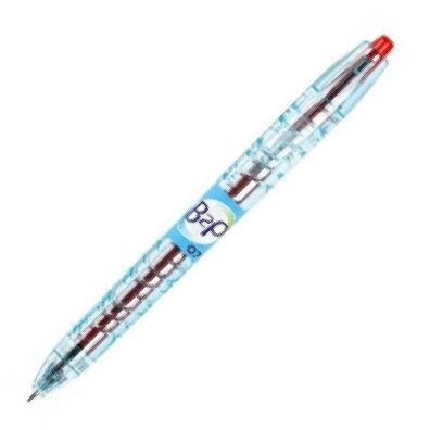 C/10 BOLIGRAFO GEL B2P BEGREEN ROJO PILOT