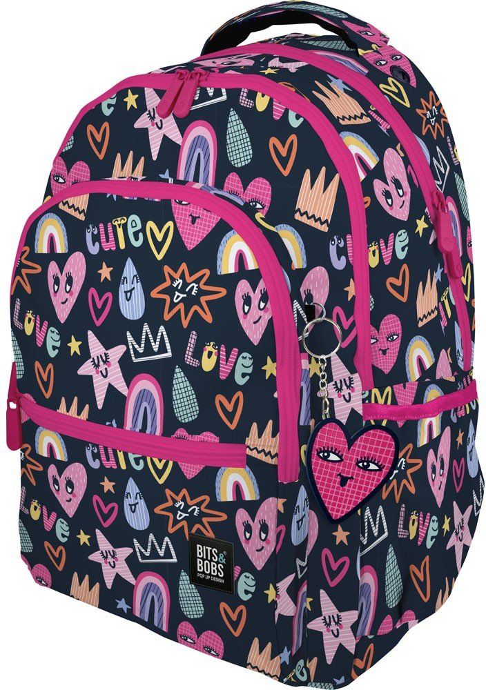 MOCHILA ROOMY B&amp;B CUTE 33x46x22,5cm