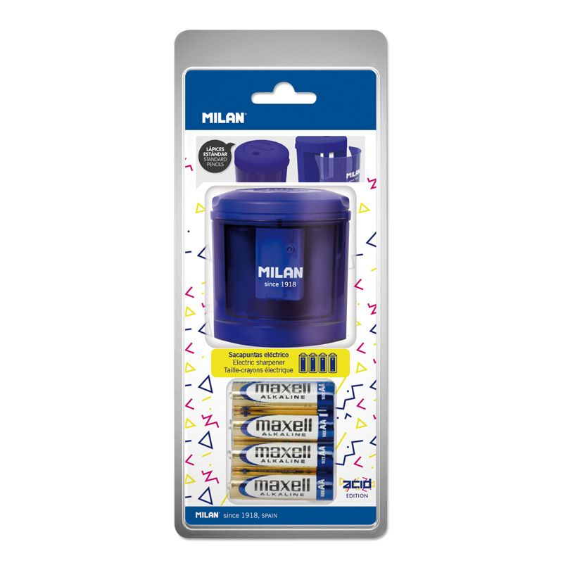 AFILALAPIZ ELECTRICO MAXI ALTA CAPACIDAD AZUL MILAN
