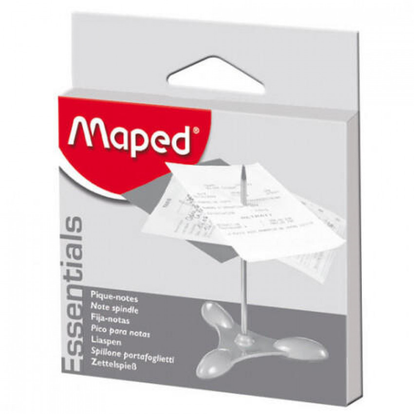 PINCHA-NOTAS CON BASE Y VARILLA METALICA MAPED