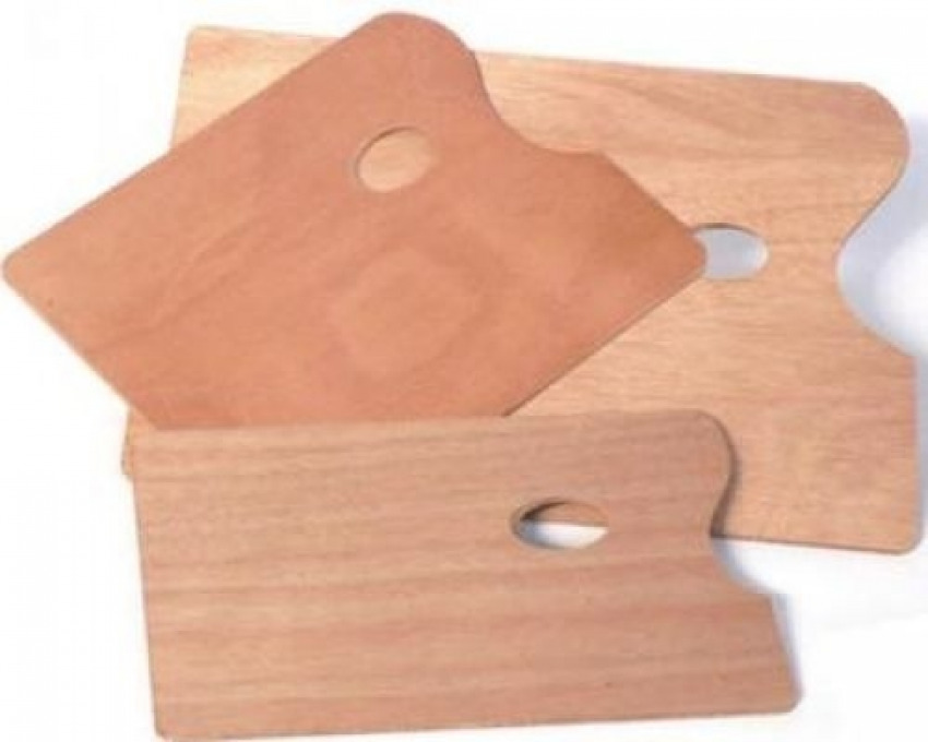 Paleta de madera rectangular 25x30cm