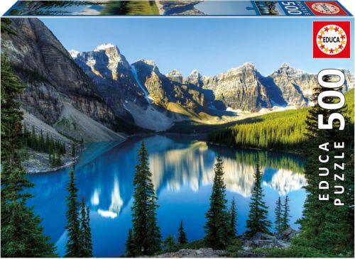PUZZLE 500 PIEZAS LAGO EN ALBERTA