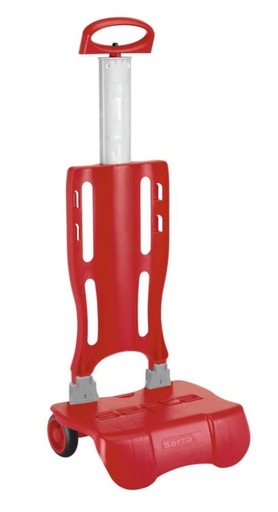 CARRO PORTAMOCHILAS PLEGABLE 750 UN ASA ROJO SAFTA