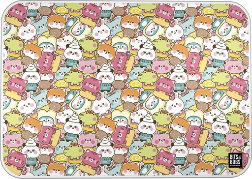 VADE PVC B&amp;B KAWAII 33x47x0,5cm