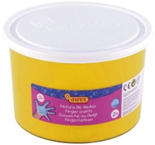 [56103] Bote pintura de dedos 500ml amarillo