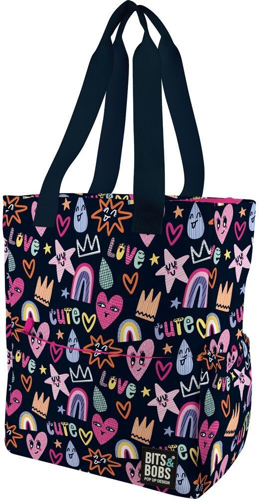 BOLSA TELA B&amp;B CUTE 31x37,5x14cm