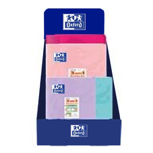Expositor sobremesa easybook a5 y a4 48h. 90g. cuad.4x4 c/m
