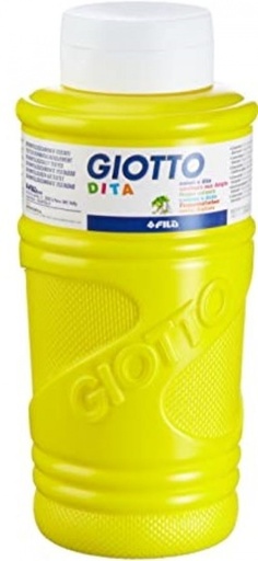 [F472902/F536002] BOTE PINTURA DEDOS GIOTTO 750ML AMARILLO