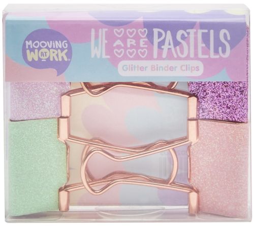 PACK 4 PINZAS PALA PURPURINA PASTEL MAW PASTEL