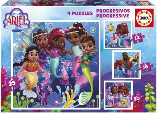 PUZZLE PROGRESIVO 12-16-20-25 PIEZAS ARIEL