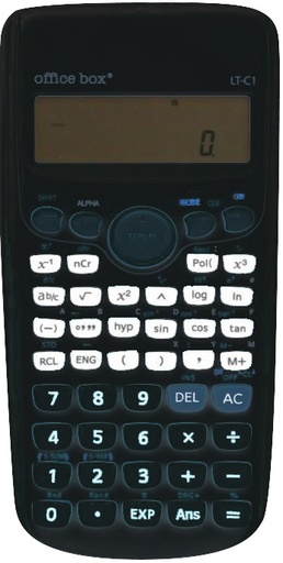 [LT-C168] CALCULADORA CIENTIFICA LTC168 NEGRA
