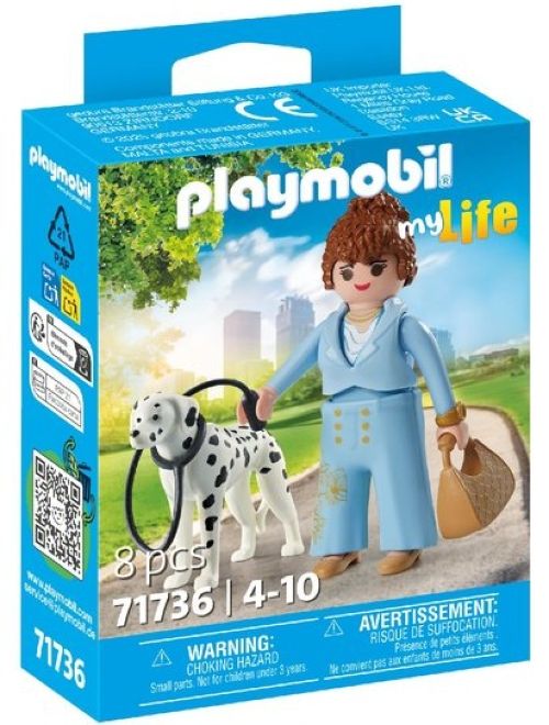MANAGER CON DALMATA PLAYMOBIL
