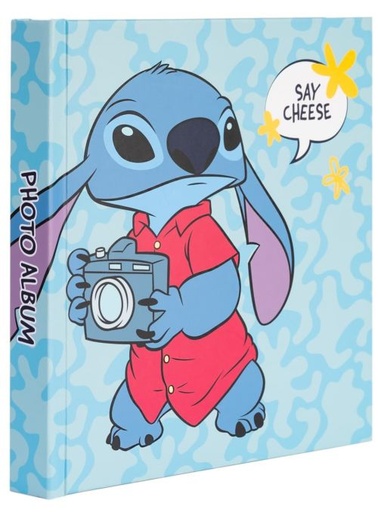 ALBUM FOTO 16X16CM 24 PAGINAS AUTOADHESIVAS DISNEY STITCH