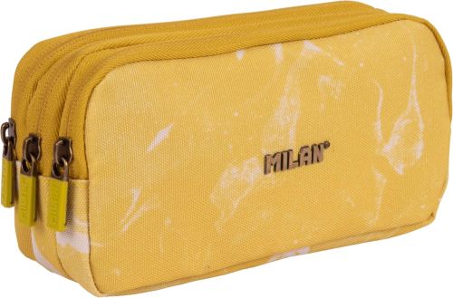 [081135LVY] PORTATODO TRIPLE SERIE LAVA AMARILLO 22X11X6,5CM