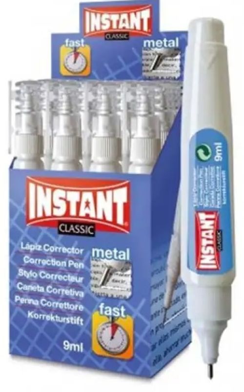 EXP 12 BOLIGRAFO CORRECTOR 9ML INSTANT CLASSIC