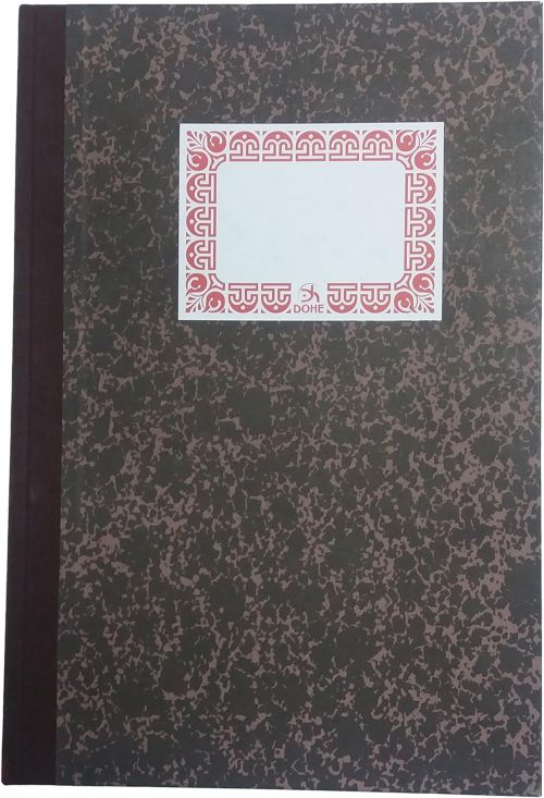 CUADERNO CARTONE Fº NATURAL CAJA 100H NUMERADAS