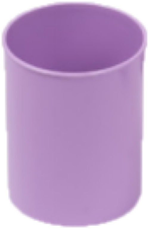 CUBILETE DE PLASTICO OPACO PASTEL VIOLETA