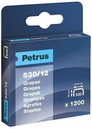 [77516] CAJA 1200 GRAPAS PETRUS Nº530/12 COBREADA