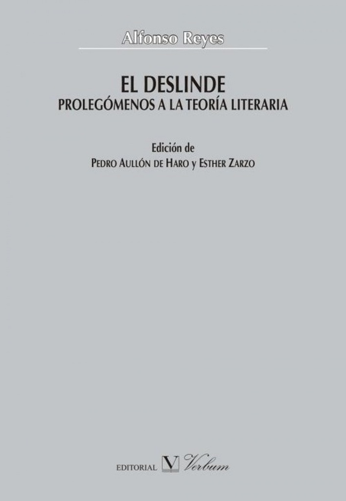 El deslinde