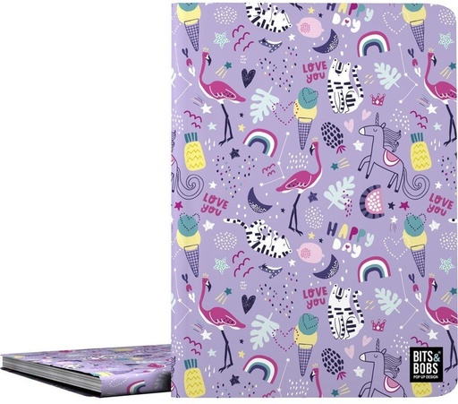 CARPETA 30F PP A4 B&amp;B HAPPY 23,1x31,3x1cm