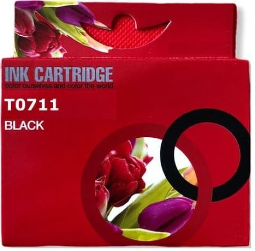 CARTUCHO TINTA COMPATIBLE EPSON T0711 NEGRO