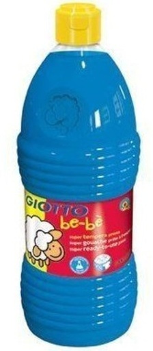 BOTE SUPER TEMPERA GIOTTO BE-BE AZUL 1000ML