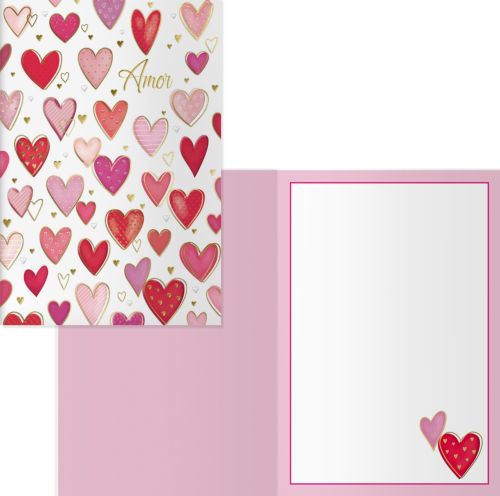PACK 6 TARJETAS FELICITACION PAREJAS MODELO LOVE