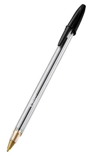C/50 BOLIGRAFOS BIC CRISTAL LARGE NEGRO PUNTA 1.6MM