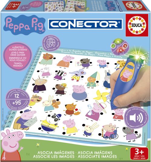CONECTOR LAPIZ PEPPA PIG JUEGO EDUCATIVO