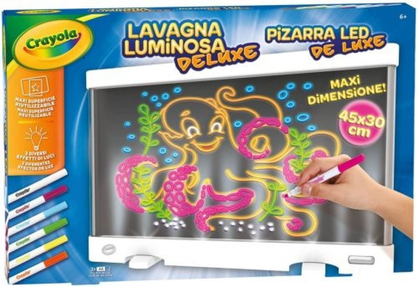 [74-7504] PIZARRA LED DE LUXE CRAYOLA