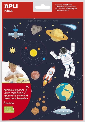 [19225] BOLSA GOMETS EL ESPACIO 14 GOMETS 3 HOJAS