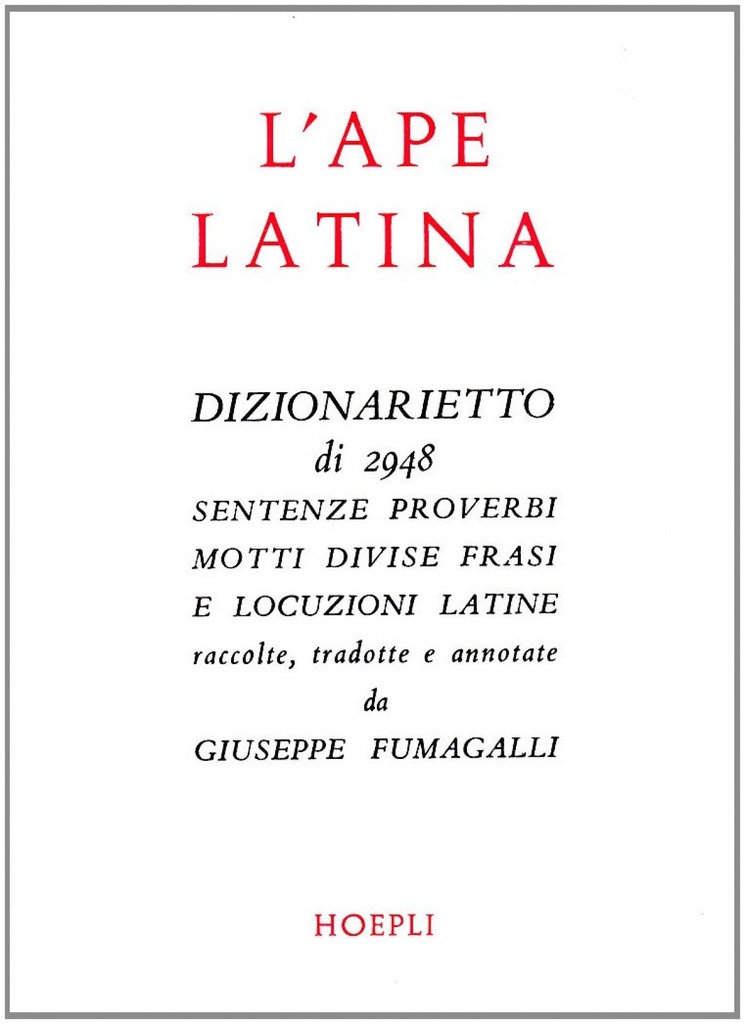 L'ape latina