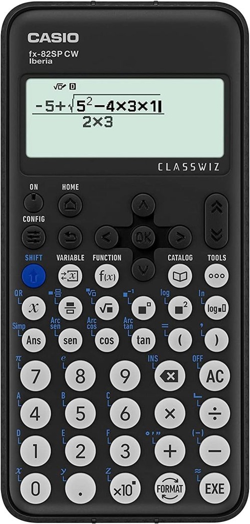 CALCULADORA CIENTIFICA FX-82SPCW CLASSWIZ 300 FUNCIONES