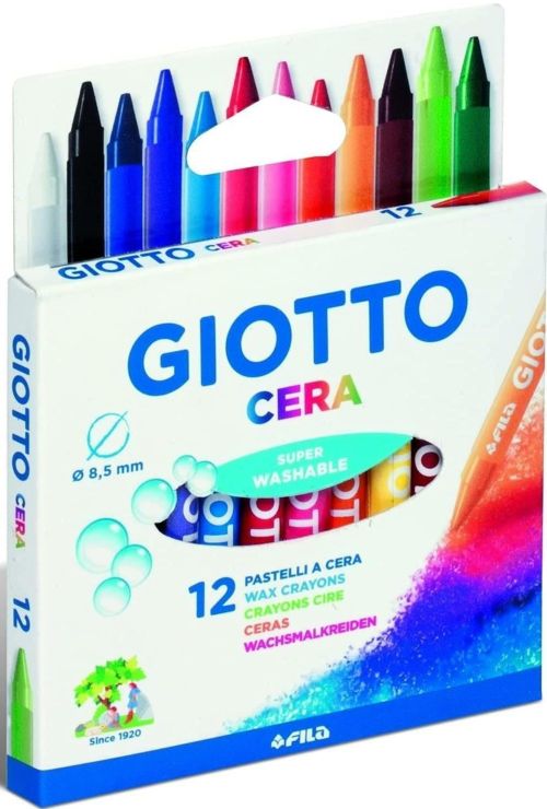 ESTUCHE 12 CERAS GIOTTO