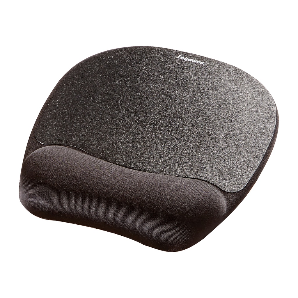 [9176501] ALFOMBRILLA CON REPOSAMUÑECAS MEMORY FOAM NEGRO