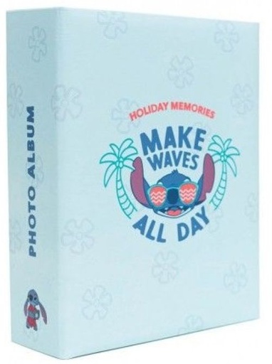 ALBUM FOTO 100 BOLSILLO 10X15 CM DISNEY STITCH