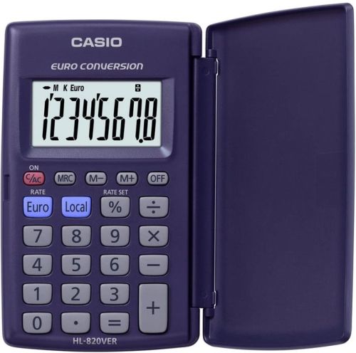 [HL-820VERA-WA-EP] Calculadora de bolsillo casio hl-820vera