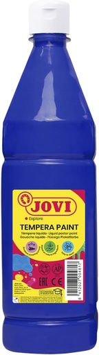Bote tempera liquida jovi 1000ml azul oscuro