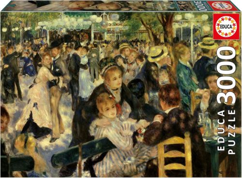 PUZZLES 3000 PIEZAS BAILE MOULIN GALETTE