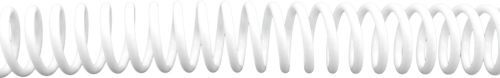 C/20 ESPIRAL PLASTICA BLANCO 18MM PASO 5:1