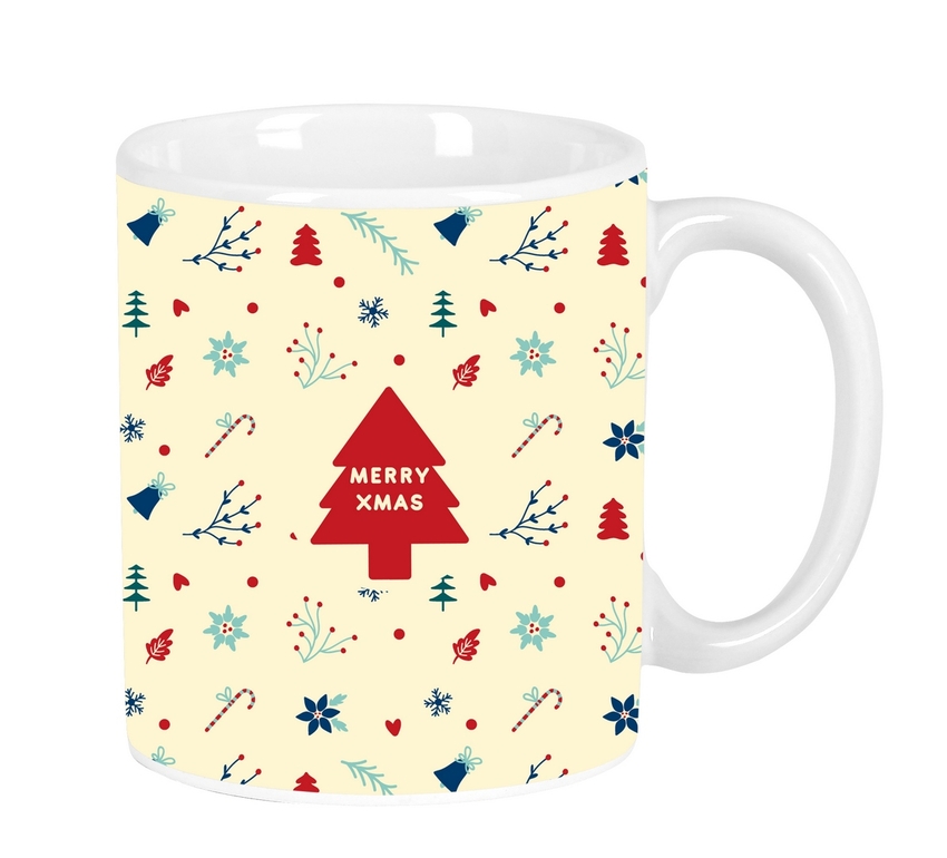 TAZA GRANDE ICONOS MERRY XMAS 8x9,5x8cm
