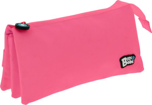 PORTATODO TRIPLE PLANO BITS &amp;BOBS ROSA 24,5X12X14 CM