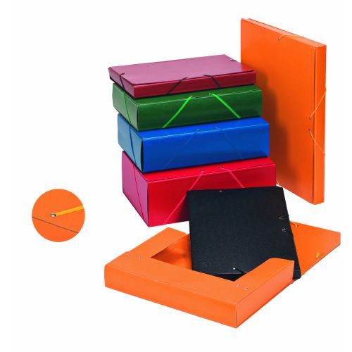 CARPETA PROYECTOS CARTON FORRADO L.7 CM ROJO