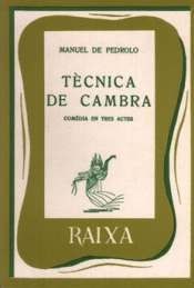 TECNICA DE CAMBRA